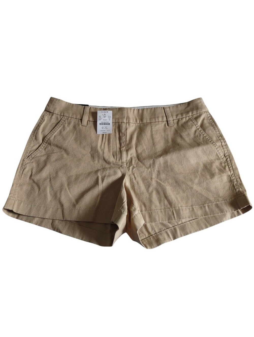 J. Crew Factory Size 8 Tan 3.5" Short
